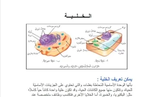 تقرير الخلية أحياء