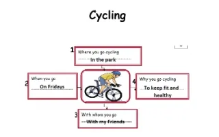 تقرير Cycling لغة إنجليزية