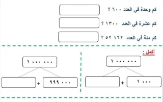 التقويمي الأول رياضيات