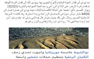 تقرير لغه عربيه
